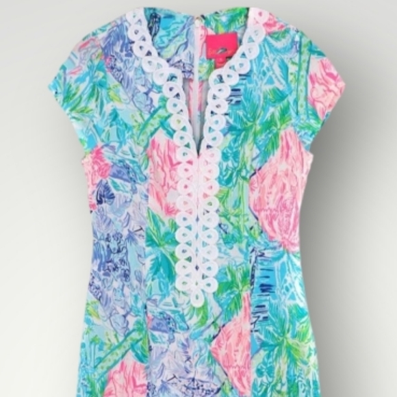Lilly Pulitzer NWT Casidy Stretch Shift Dress - Picture 3 of 11